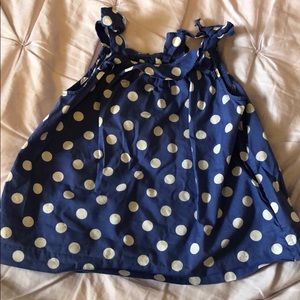 Jacadi polka dot blouse